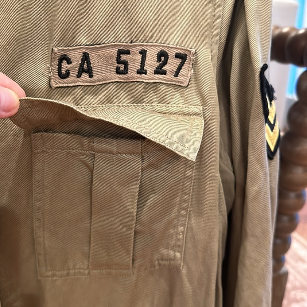 Rails Linen Adjustable Jacket Size Medium, With M… - image 4